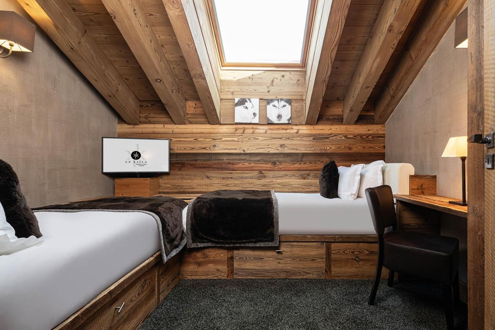 Le Kaila Hotel Méribel Quarto foto