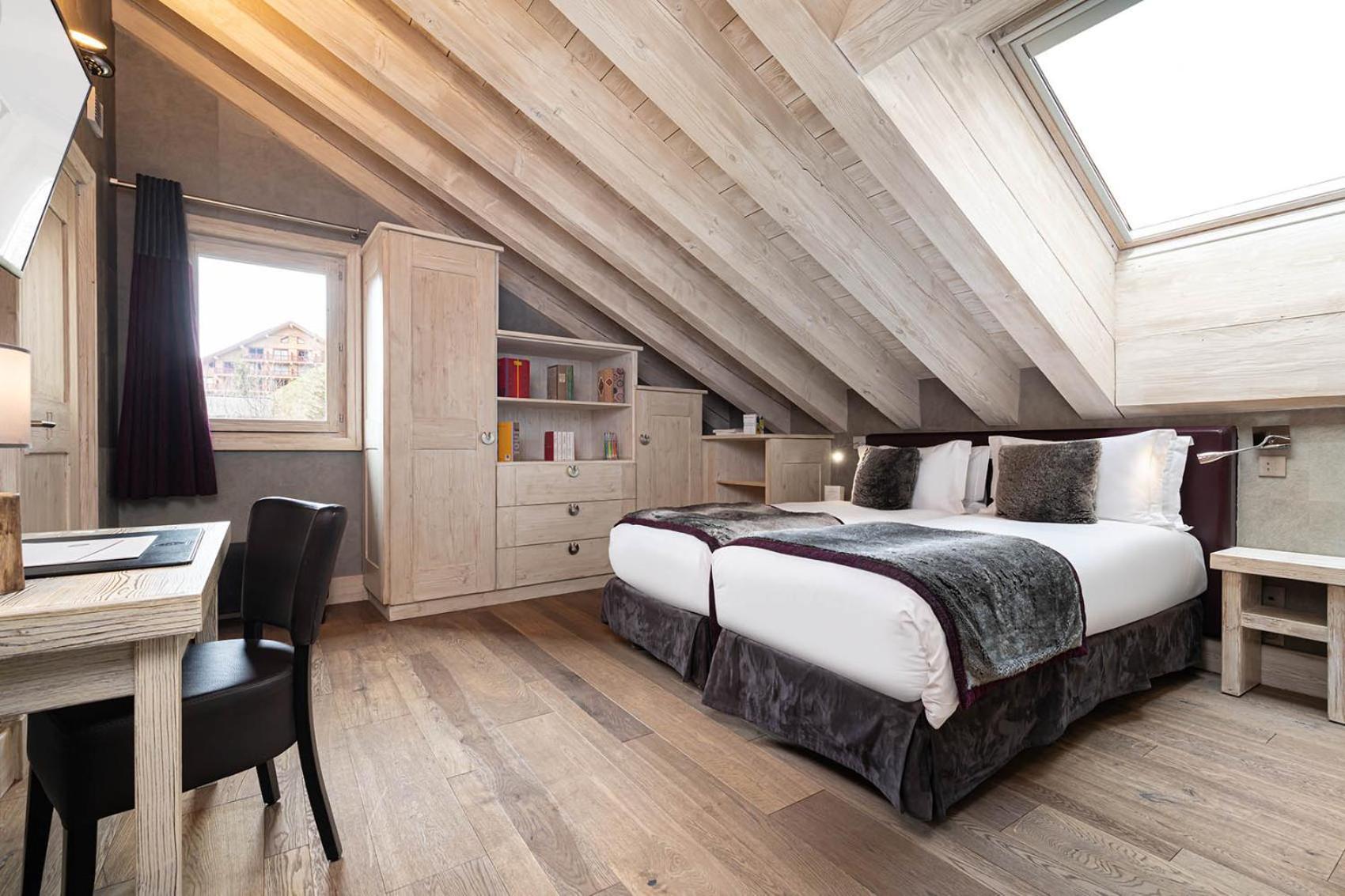 Le Kaila Hotel Méribel Quarto foto